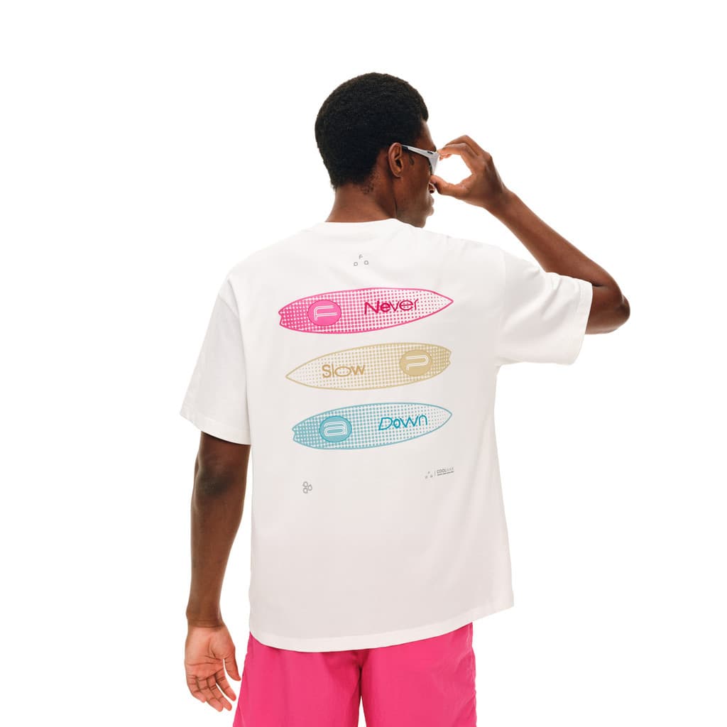 FPA Prancha De Surf Polka Dot Impressão Padrão Esportes Manga Curta Respirável Masculino E Feminino Casal 100 % Algodão