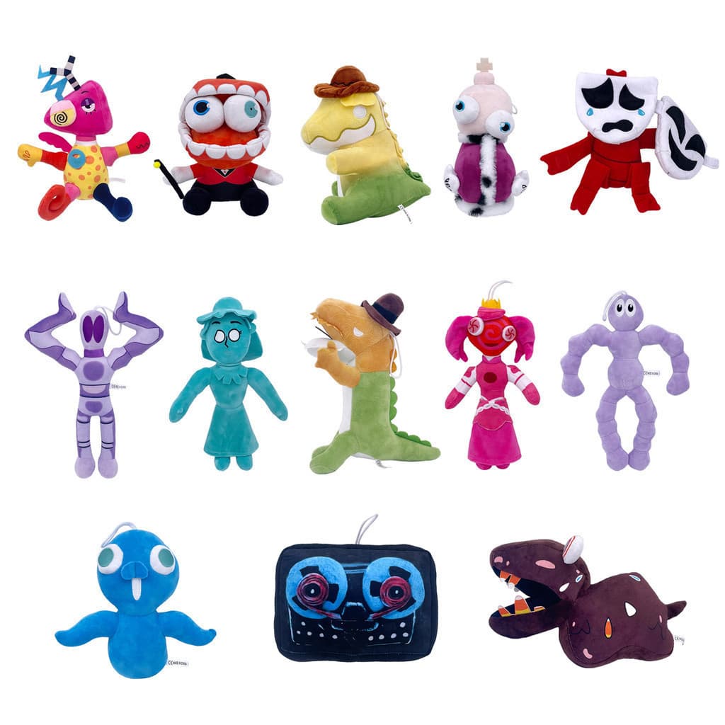 Mágico Plushie O Incrível Brinquedo De Pelúcia De Circo Digital Para Criança Menino Menina Gummigoo , Emaranhado , Rei ,