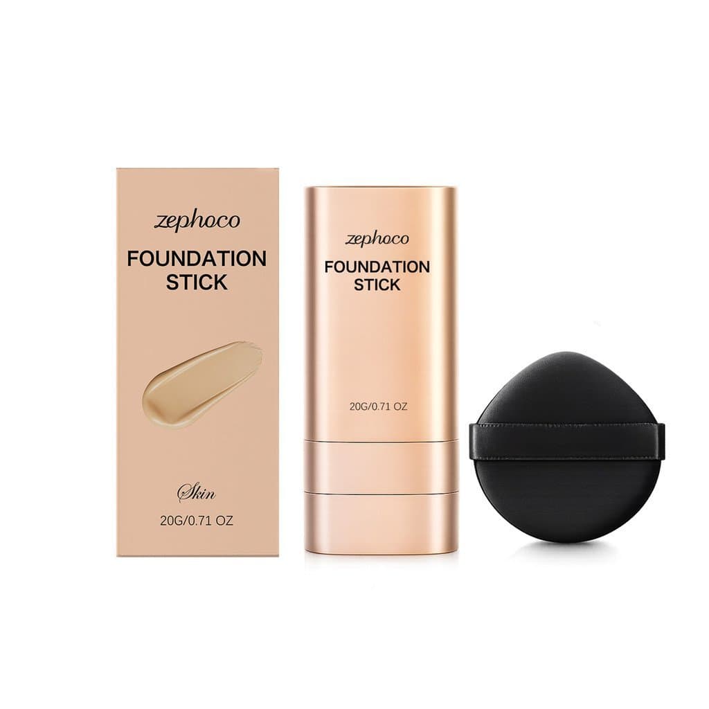 zephoco Clear Concealer Foundation Stick (Nude) é leve, hidratante, suave como seda e não causa aspecto pesado, criando