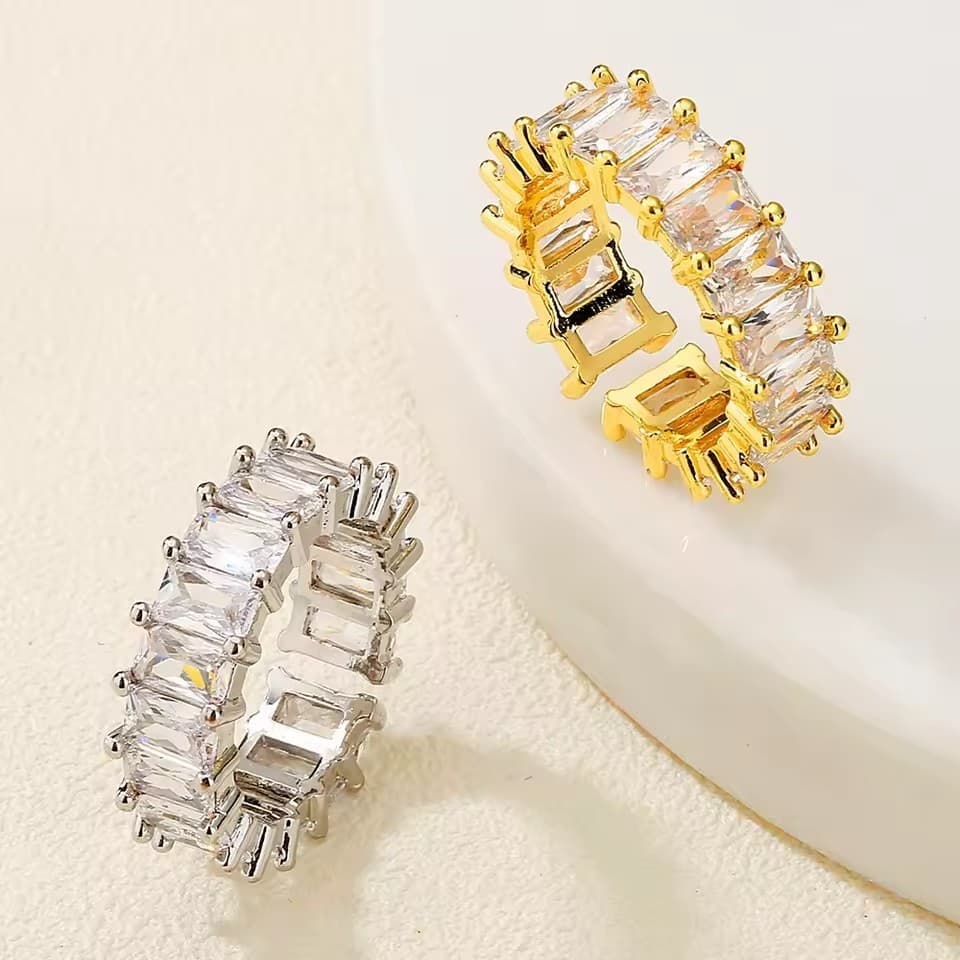 Brincos De Zircão De Luxo Argola De Cristal Brilhante Joias Femininas Elegantes