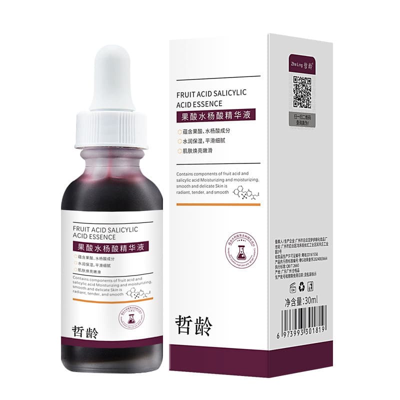 Ácido De Frutas , Soro De Salicílico , Remoção De acne Cravo , Suavizando O Estrato Córneo , Málico , Aperto De Poros ,