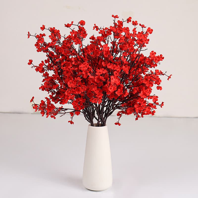 Artificial Gypsophila Flores Artificiais Casa Restaurante Decoração Arte Floral