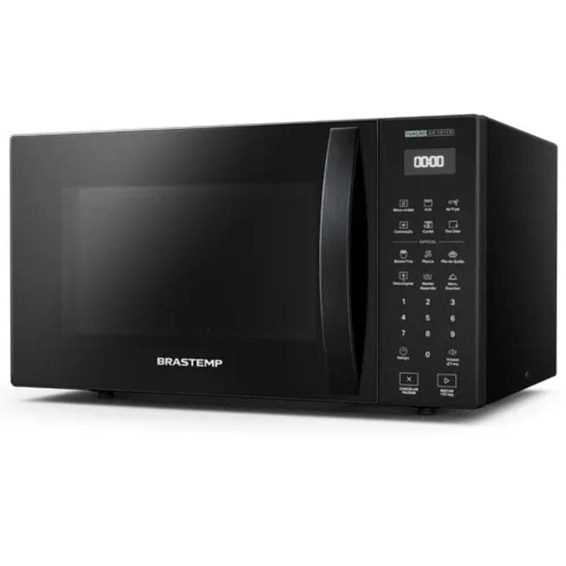 Micro-ondas de Bancada Brastemp 26L Air Fryer Preto BMC29AE