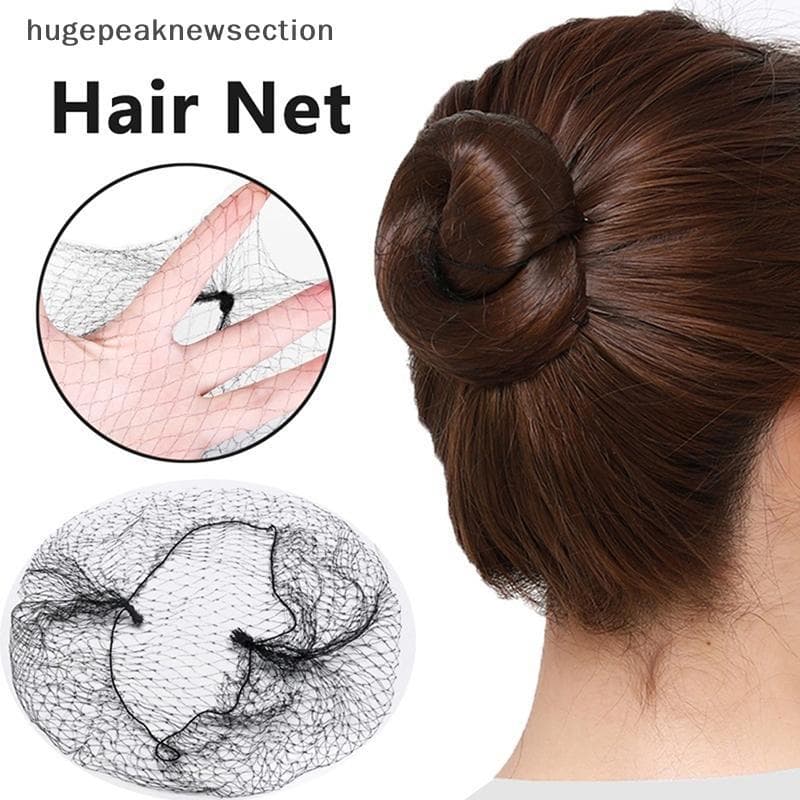 50 Pçs Rede De Cabelo Pacote Elástico Invisível Malha Bun Net 30/50/60CM Acessórios Para O