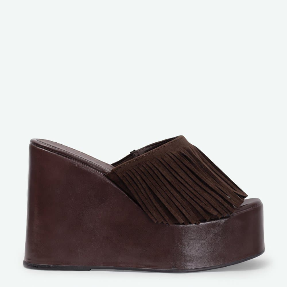 Anabela Mayla Feminino Plataforma Confortável Design Moderno Moda Casual Feminina