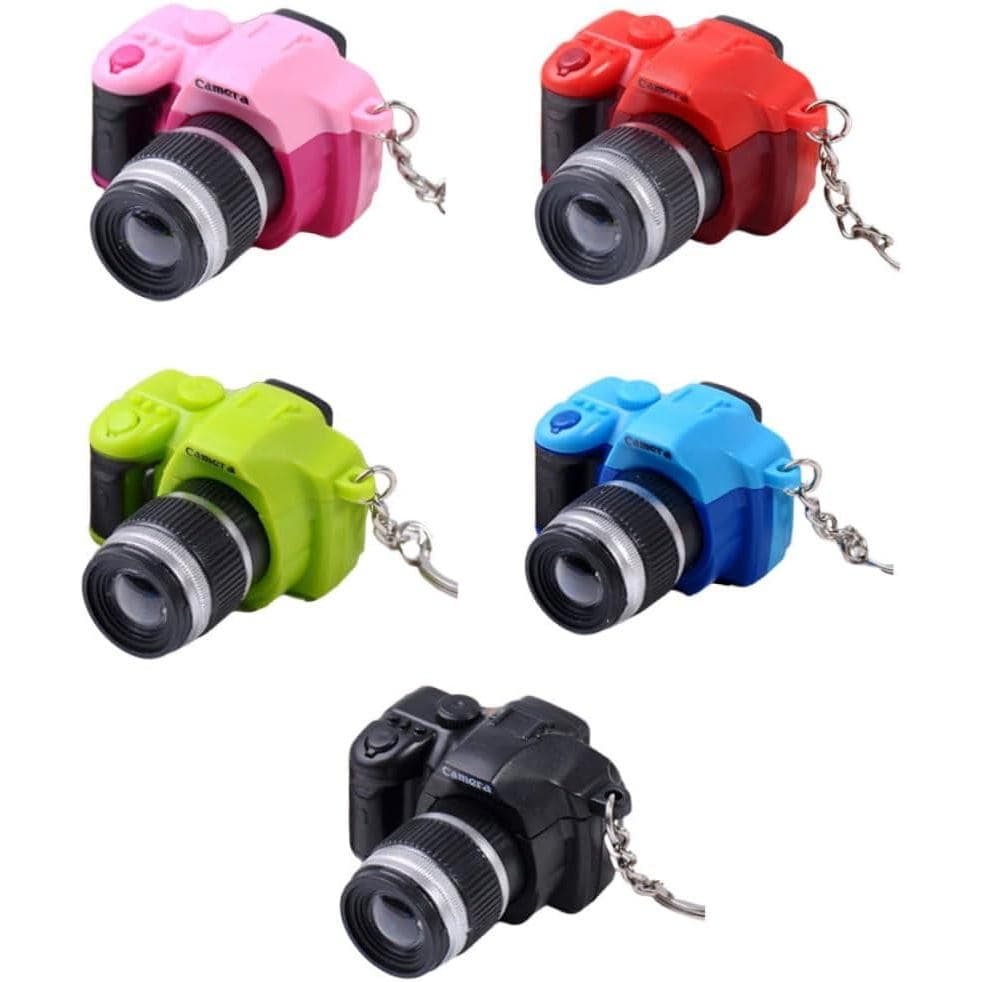 Conjunto de Chaveiro com Câmera LED OUNONA, Chaveiro com Câmera, Bateria Inclusa, Anel Porta-Chaves para Homens e Mulher
