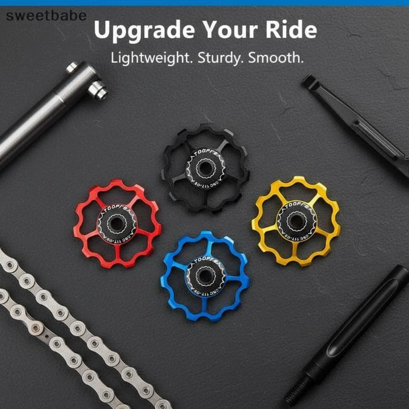 Desviadores De Bicicleta Polia Roda Leve Cerâmica/Rolamento De Aço 9T/11T/13T/15T Engrenagem Guia formuter Ciclismo Manu