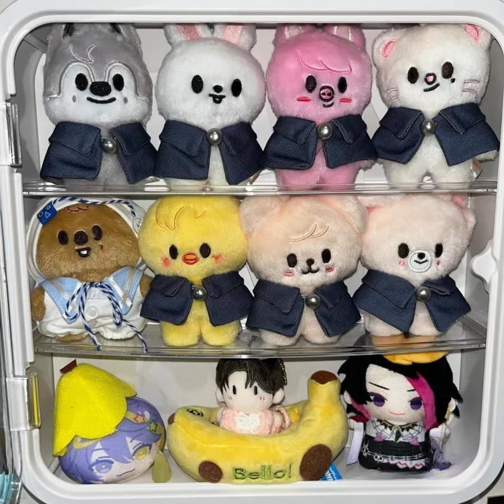 Chaveiro de Pelúcia Kpop Stray Kids Skzoo Magic School, Brinquedo de Pelúcia Animal Skz DRLV