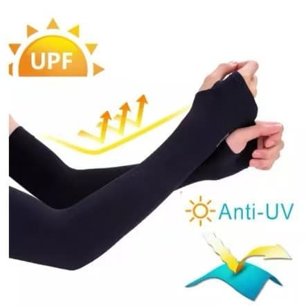 2 Pares Manguito de Proteção Solar UV50+ para Braços