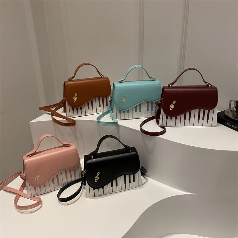 2026 novo estilo bolsa feminina All-Match 2025 versão coreana moda PU Casual moda senhoras bolsa de ombro urbano simples