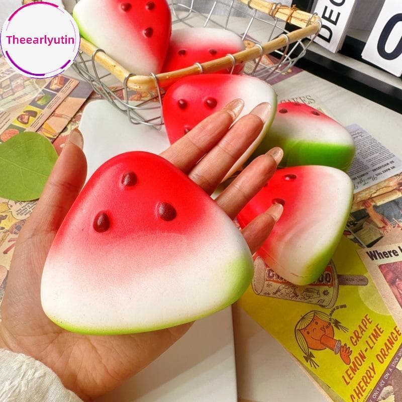 theearlyutin Mole Melancia Brinquedo Macio teless Lento Subindo Squeeze 1PC Sensorial Para Crianças Autistas br