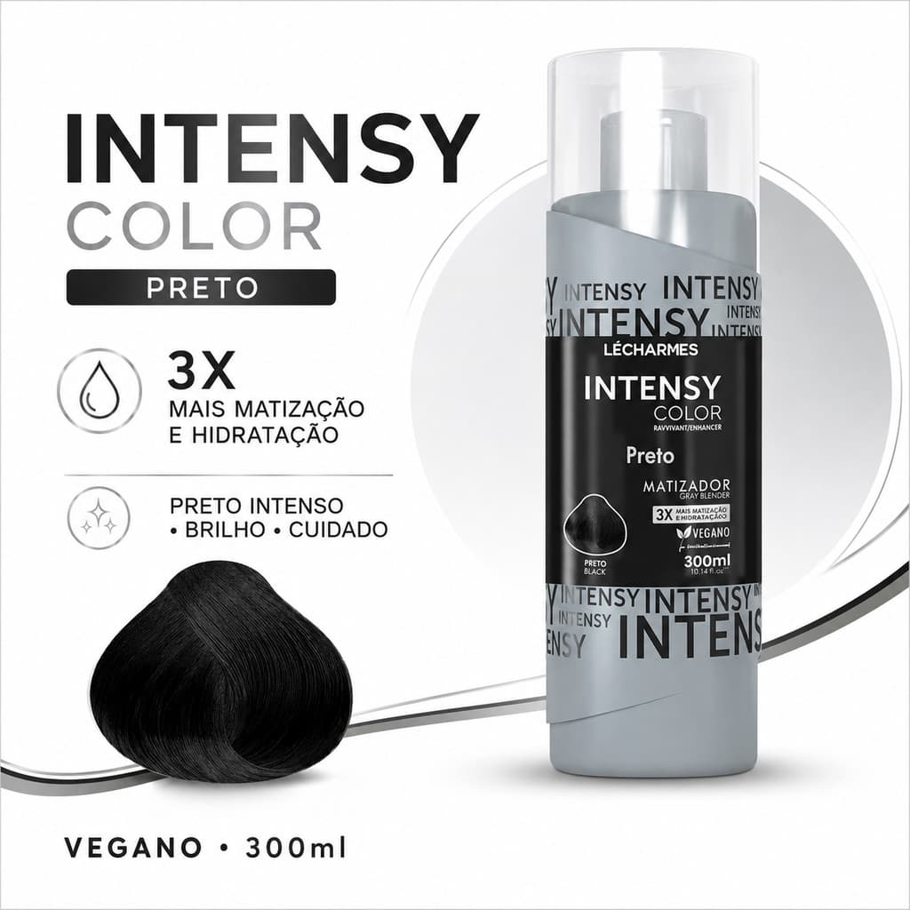 LÉ Charmes Matizador BLACK TONER Intensy Color  300ml
