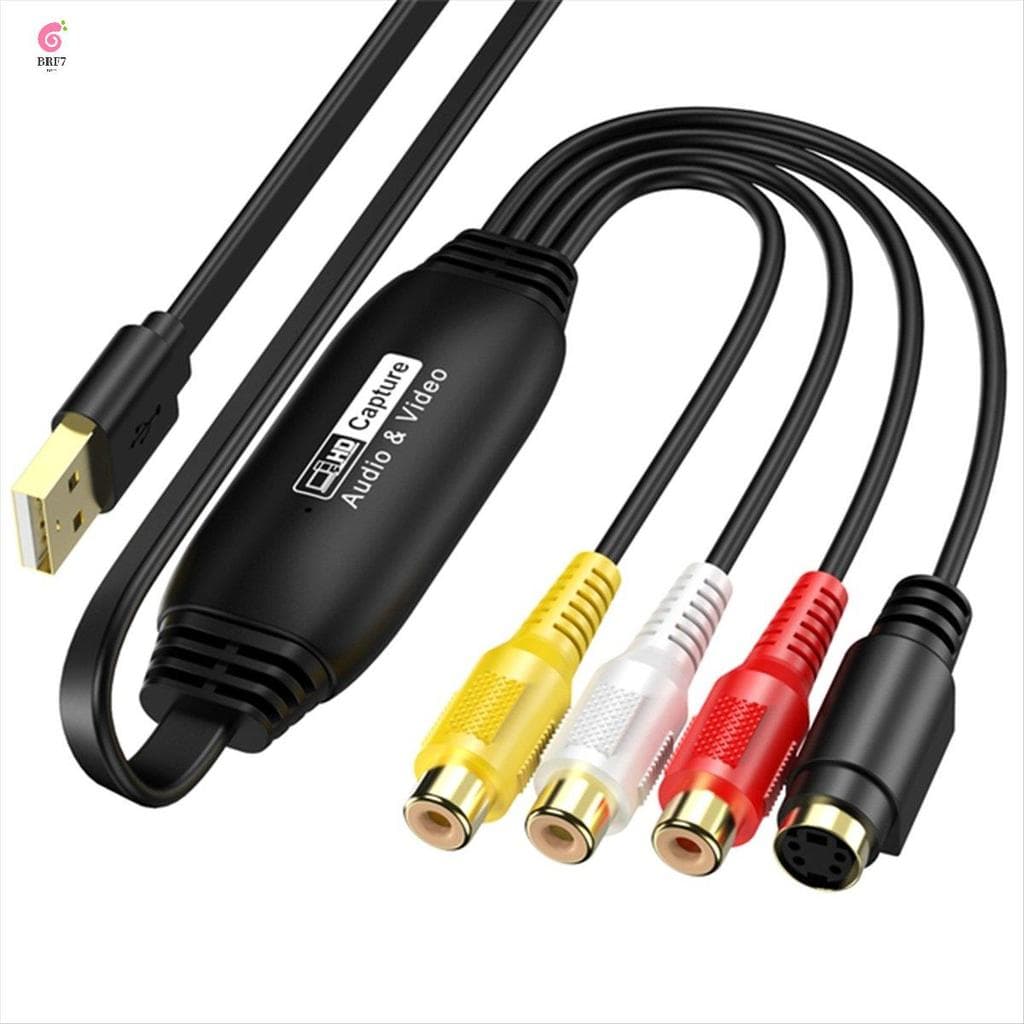 Captura De Vídeo USB Para Conversor Digital Placa De Áudio 2.0 Sistema De Suporte De TV DVD Fácil Instalação De Usar