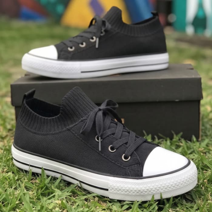 Tênis Meia Casual Feminino Confortável Novidade