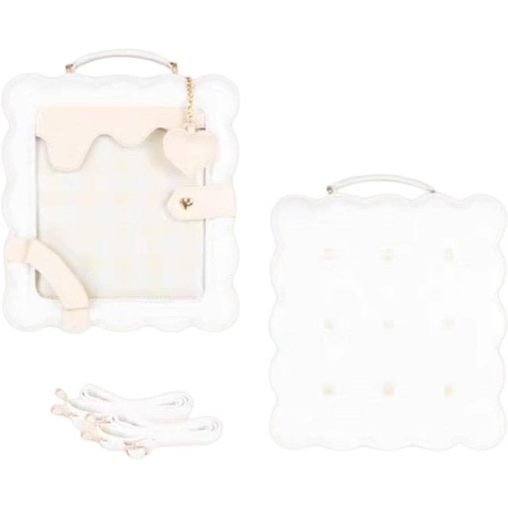 Bolsa Ita Bonita, Bolsa Transversal Kawaii, Bolsa Mensageiro com Compartimento Interno para Exibição de Pins Transparent