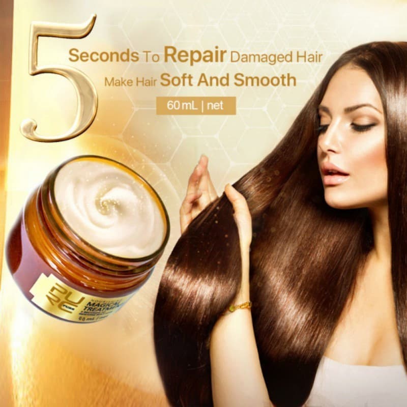 Condicionador De Cabelo 60/120ml Repara Danos E Restaura Cabelos Macios Para Tratamento De Couro Cabeludo Com Queratina