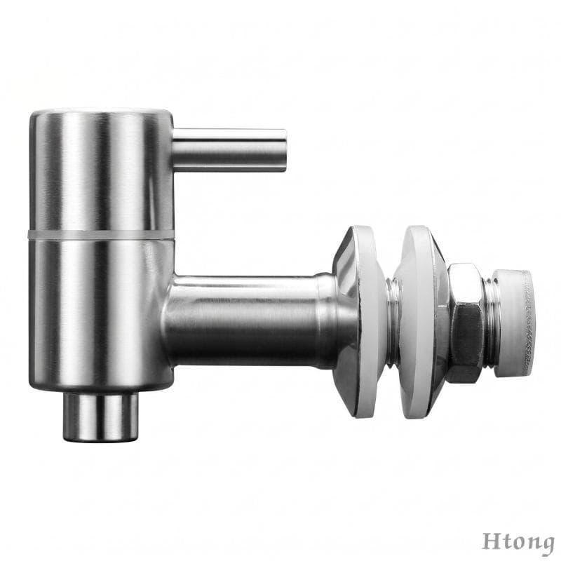 [Htong] Torneira De Saída De Aço Inoxidável Válvula Dispensadora Automática De Bebidas Para Configuração De Barra De Águ