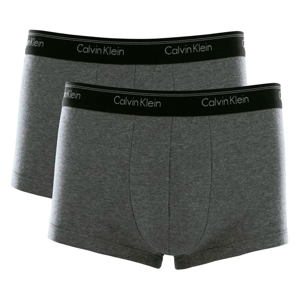 Kit com 2 Cuecas Boxer Cotton Calvin Klein Kit Cueca Box Premium Cueca Masculina Adulto Confortável