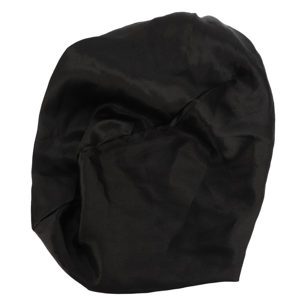 Gorro De Cetim Extra Grande Para Cabelos Longos , Touca De Dormir Com Alça Ajustável , Tranças , Cachos , Perucas , Resp