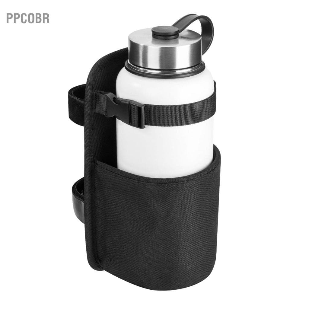 Ppcobr Suporte de copo para corrimão de barco, garrafa de água com fundo de malha de nylon 900D para cadeira de praia,