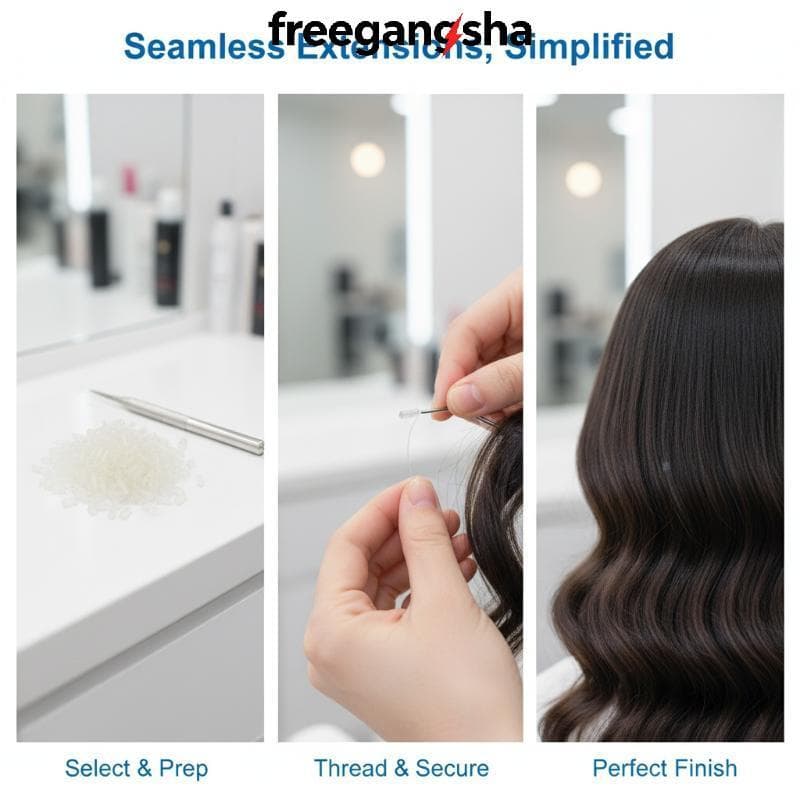 [FRE] 200 Unidades De Micro Anéis Profissionais , Ferramentas De Extensão De Cabelo , Resistentes Ao Desgaste Para Salão