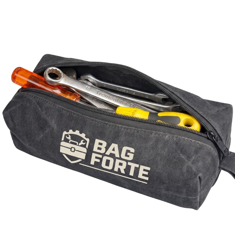 Bolsa Estojo Para Ferramentas Lona Reforçada Impermeável 30cm com alça
