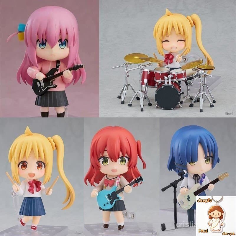 Nendoroid BOCCHI A ROCHA! Nijika Ijichi Ryo Yamada Kita Ikuyo Hitori Gotoh Figura de Ação 2244 2243 Modelo Decorativo