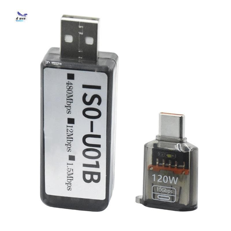 Isolador USB 2.0 Com Adaptador-C ADuM3165 Para Redução De Ruído De Loop De Aterramento De Áudio Suporte De Carregamento