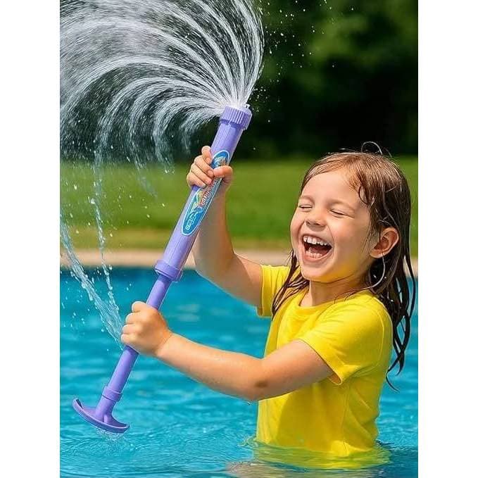 Lança Água Efeito Fogos Super Jato Diversão Ar Livre Praia Piscina Verão Brinquedo Pra Todas as Idades Bomba de Água
