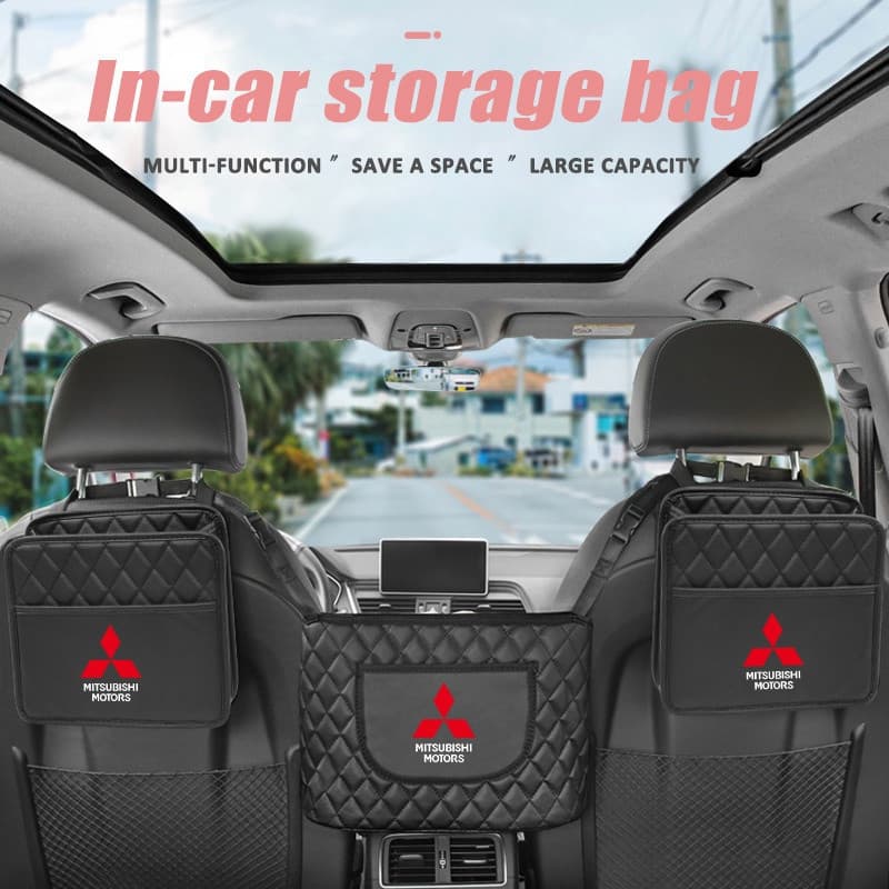Bolsa Organizadora Multifuncional para Assento de Carro, Bolsa de Armazenamento de Alta Capacidade, Acessórios Internos