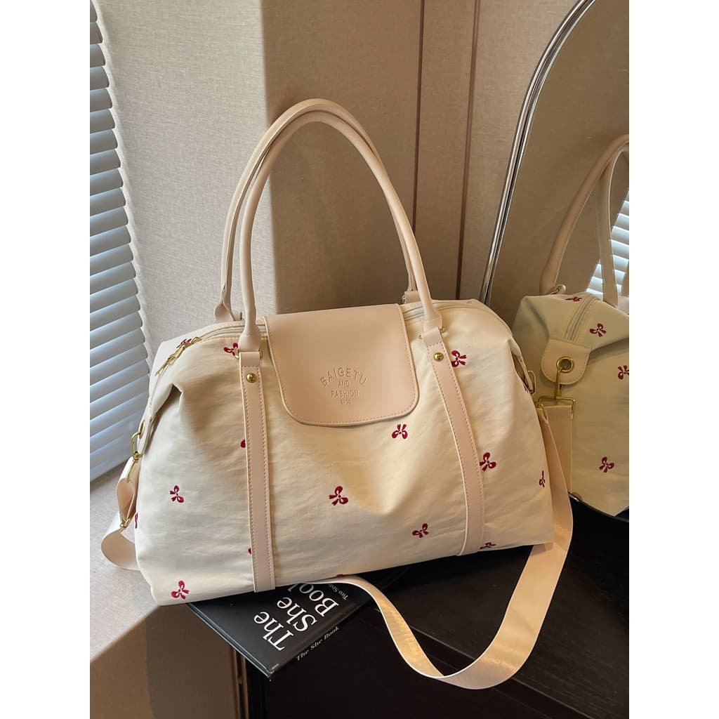 Bolsa de viagem feminina, grande capacidade, bagagem de mão, natação, academia, passeio, armazenamento de roupas, bolsa