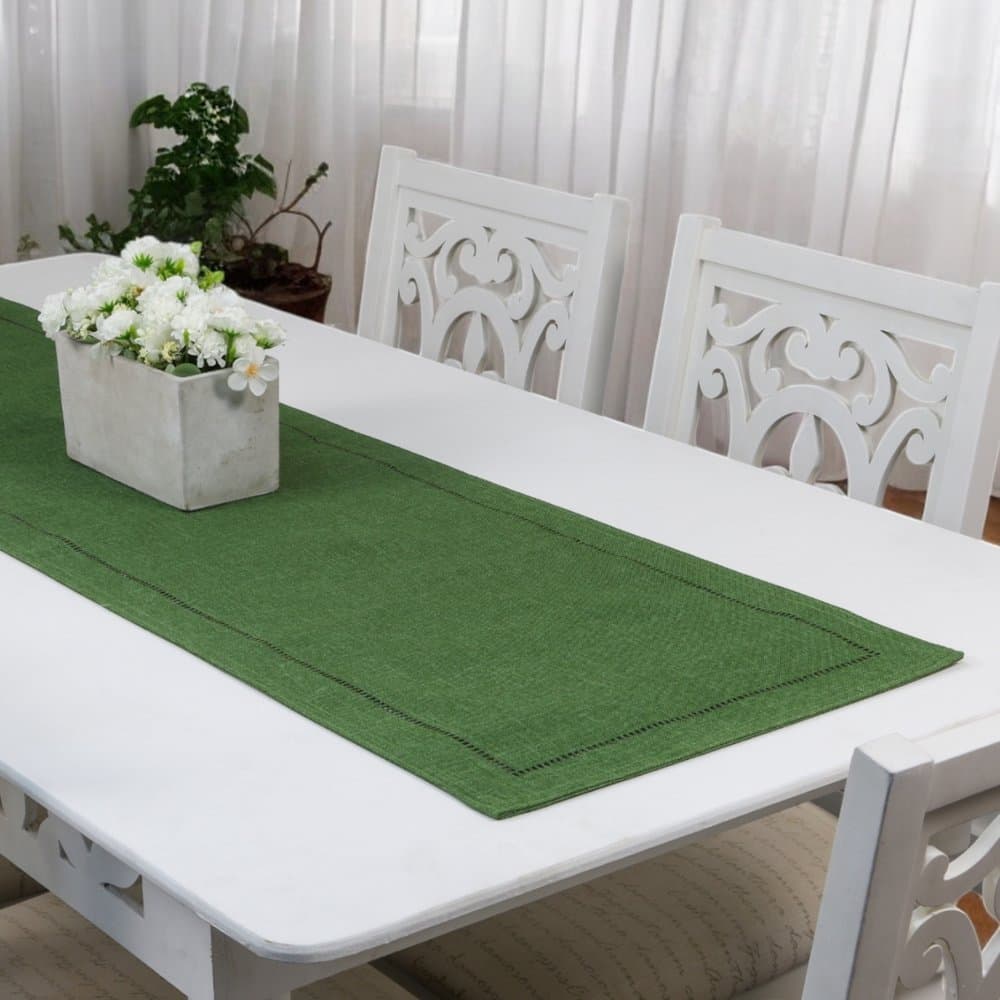 Trilho de Mesa/Caminho de Mesa com Ponto Palito 40cm x 1,40m Glamour