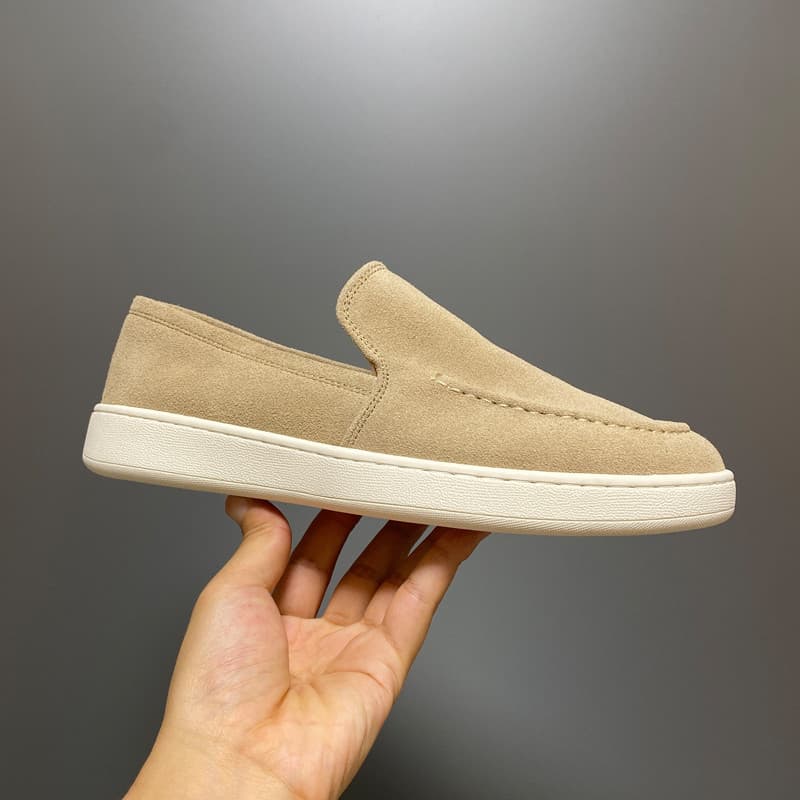 2026 novo estilo mocassins de couro genuíno masculino deslizamento em camurça sapatos masculinos estilo japonês na moda