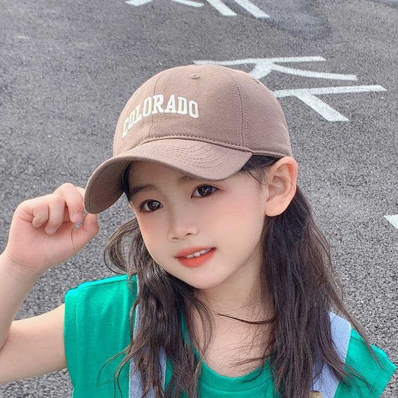 ️ Novo estilo europeu americano infantil chapéu de pico meninos meninas guarda-sol primavera outono novo estilo All-Matc