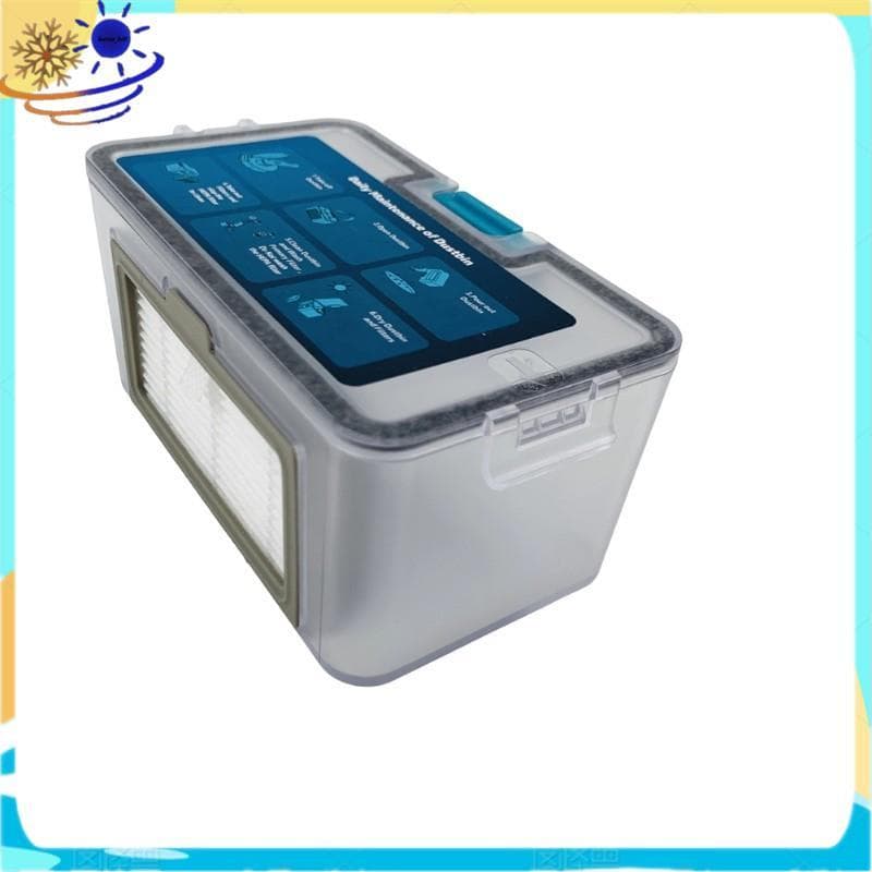 [Le's Shop] Caixa De Pó Para Aspirador Robô 999/M10-Peça De Reposição-Recipiente De Coleta De Poeira Vaucum