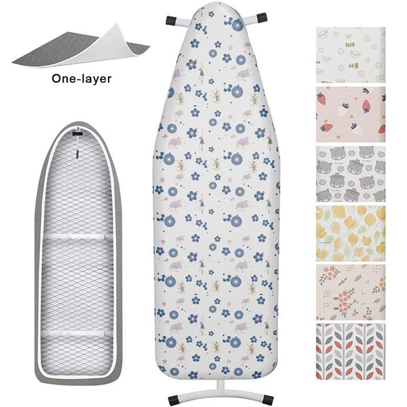 [Nis] Pano Para Tábua De Passar Roupa Durável , Resistente Ao Calor , Capa Decorativa Com Design De Animais Florais , Su