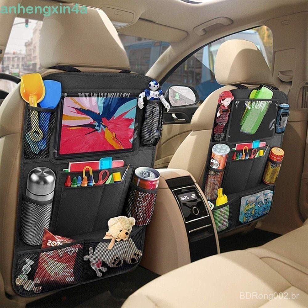 Organizador De Carro Para Banco Traseiro ANHENGXIN , Suporte Multifuncional Tablet Com Tela De Toque , Organizadores De