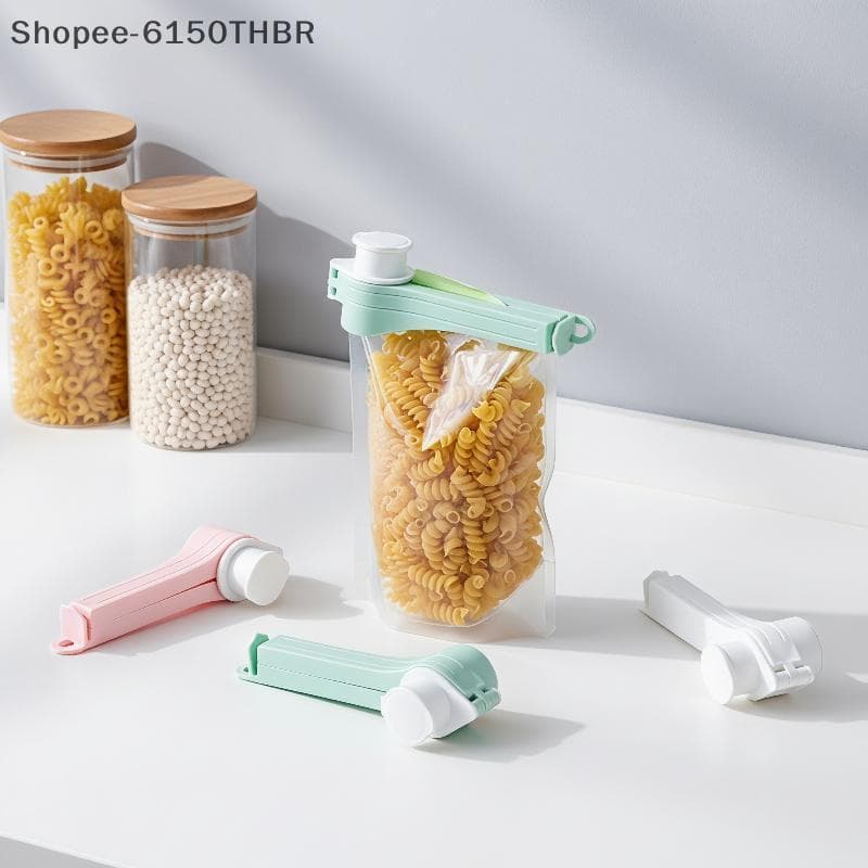 [VJ] Clipes De Vedação De Sacos De Alimentos De Plástico Reutilizáveis Para Serviços Pesados Armazenamento De Temperos D