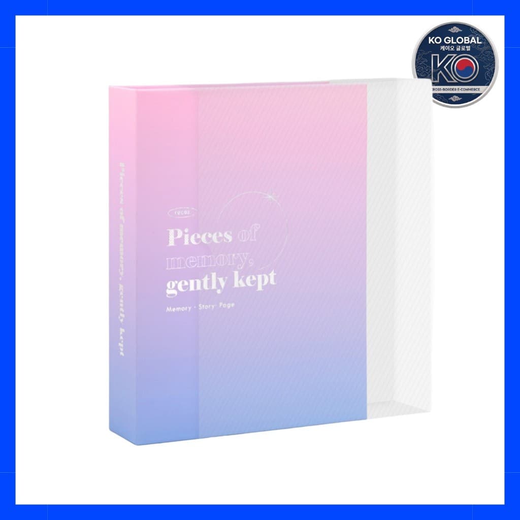 [Coréia] 🇰🇷 Álbum De Cartões Fotográficos Glow , Página De História De Memória , 40P/Fotos Coreano/Design Brilhante