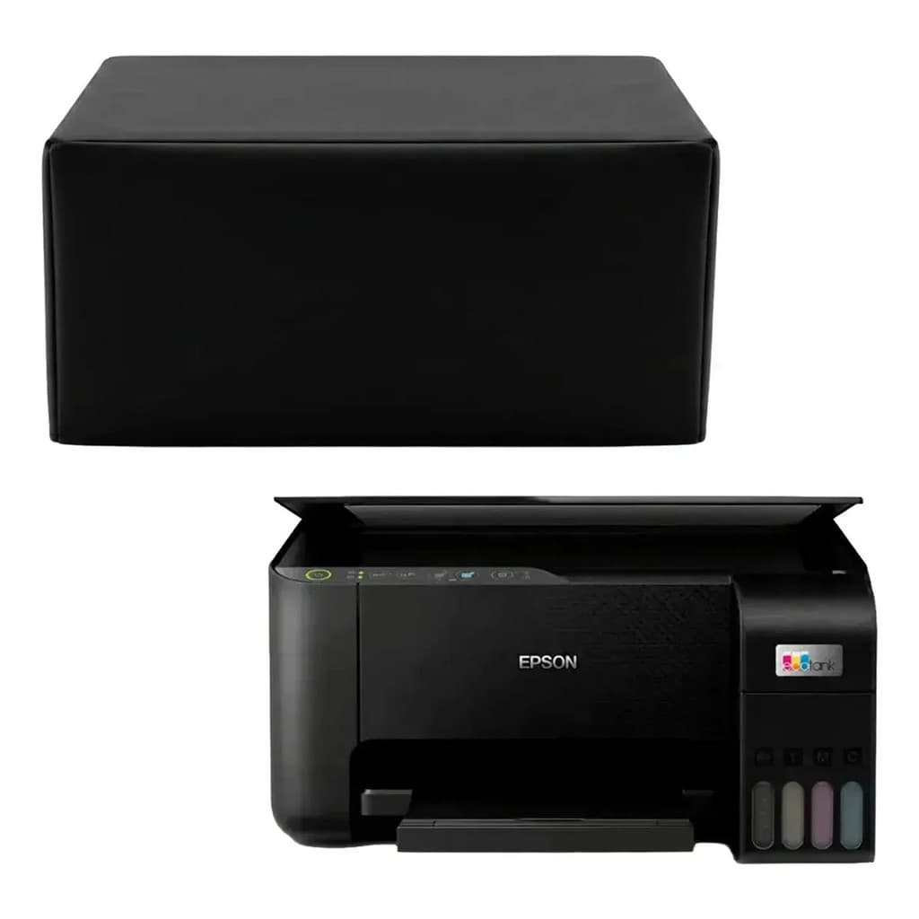 Capa Impressora Epson Ecotank L4150 L4160 Anti Po Forrada