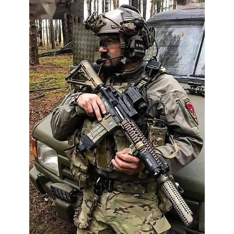 Ventilador militar forças especiais terno tático PCU L5 estilo selo jaqueta de montanhismo ao ar livre doméstico náilon