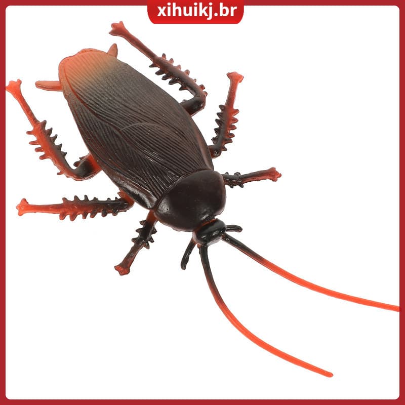 🎃 Brinquedo Fake De Barata Plástico Para Festa Temática Miniatura