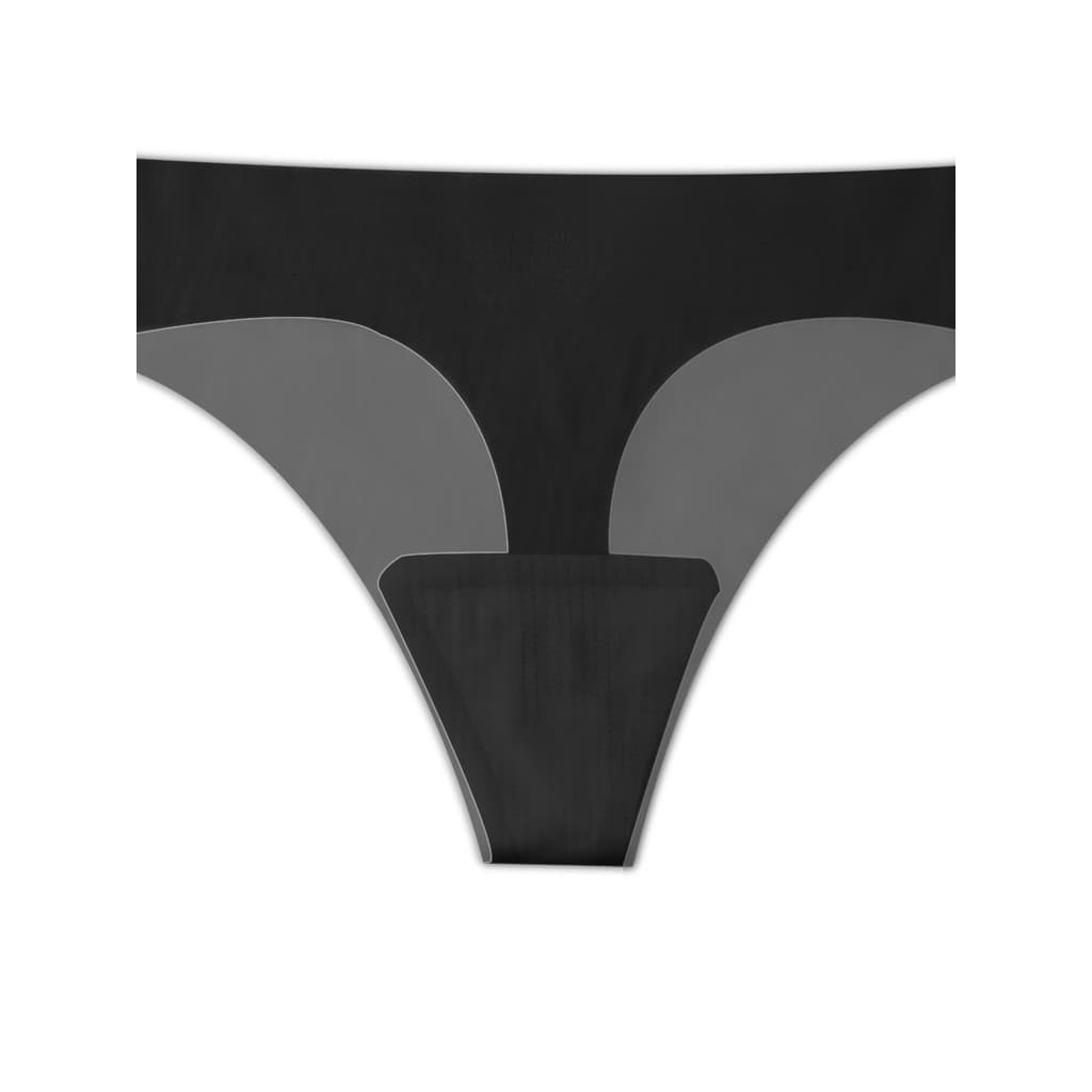 Senhoras Ultra-fino máscara calças estilo sem costura gelo seda Yoga esportes Fitness cintura baixa cuecas invisíveis ca
