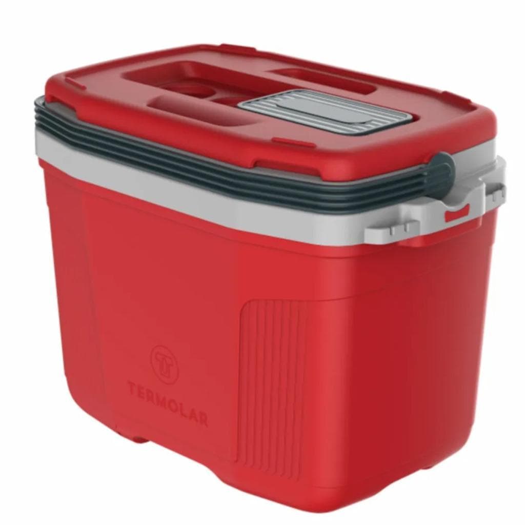 Caixa Térmica 32L Termolar SUV 32 Litros Vermelho Latino para Praia Camping Viagem