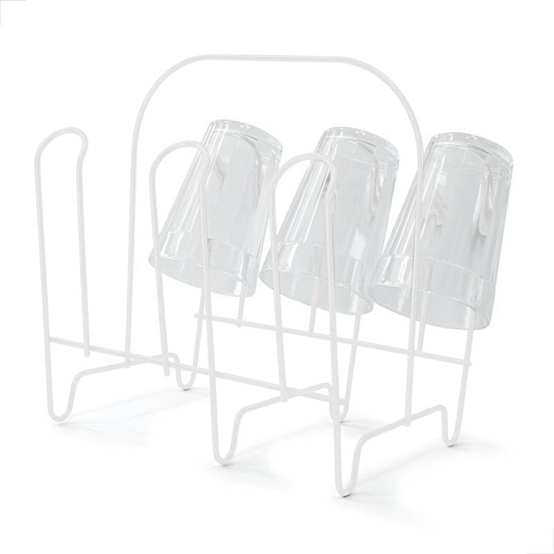 SUPORTE PARA 6 COPOS BRANCO