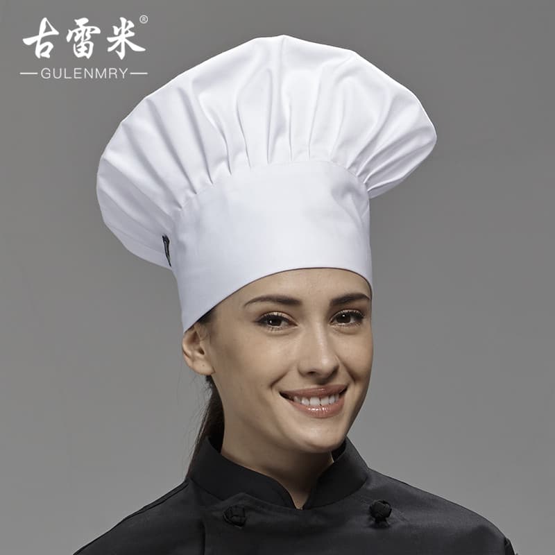 Guremi chapéu de trabalho Hotel restaurante garçom chapéu de trabalho cozinha chapéu de trabalho masculino feminino Chef