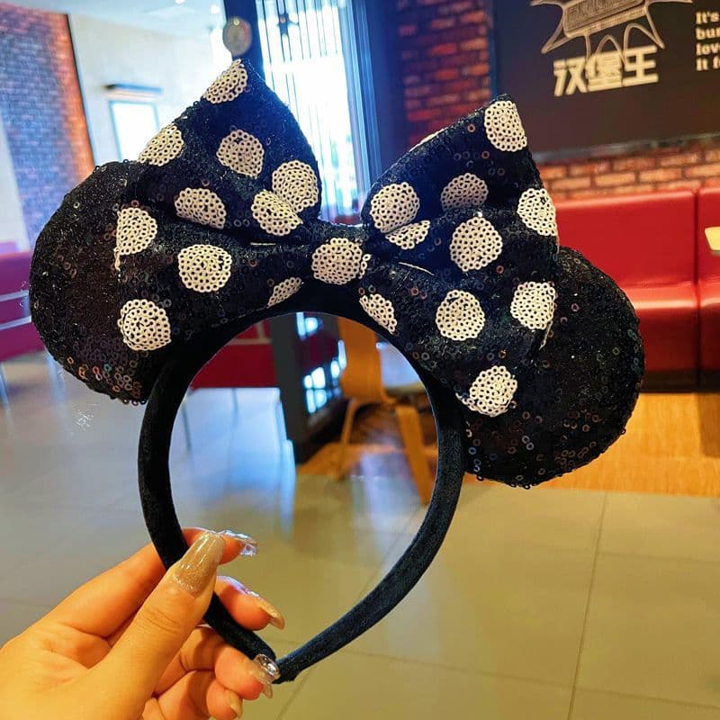 Parque de diversões oceano tema bandana feminino sereia Disney flor tridimensional crianças menina ins estilo alto valor