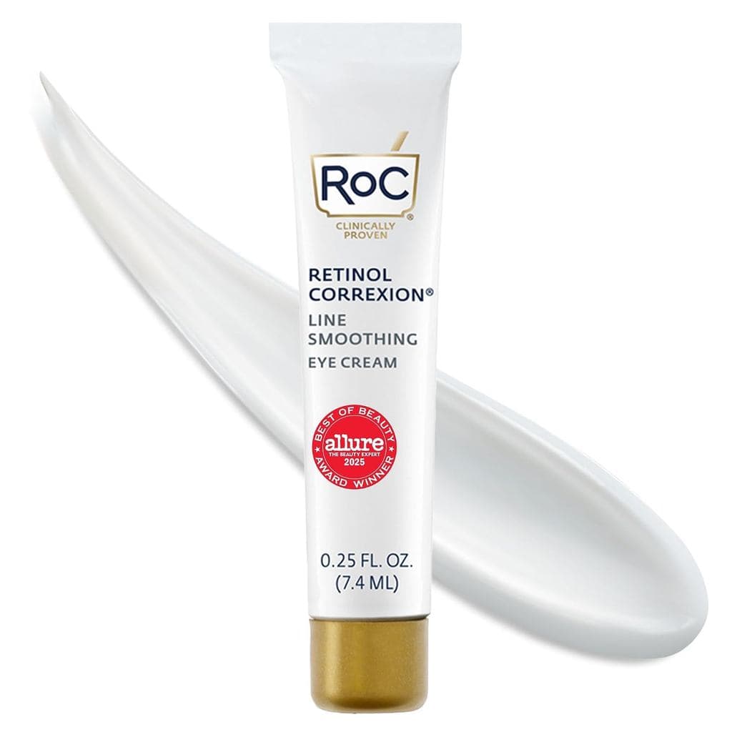 Creme para Olhos RoC Retinol Correxion Mini para Olheiras e Inchaço, 0,25 oz