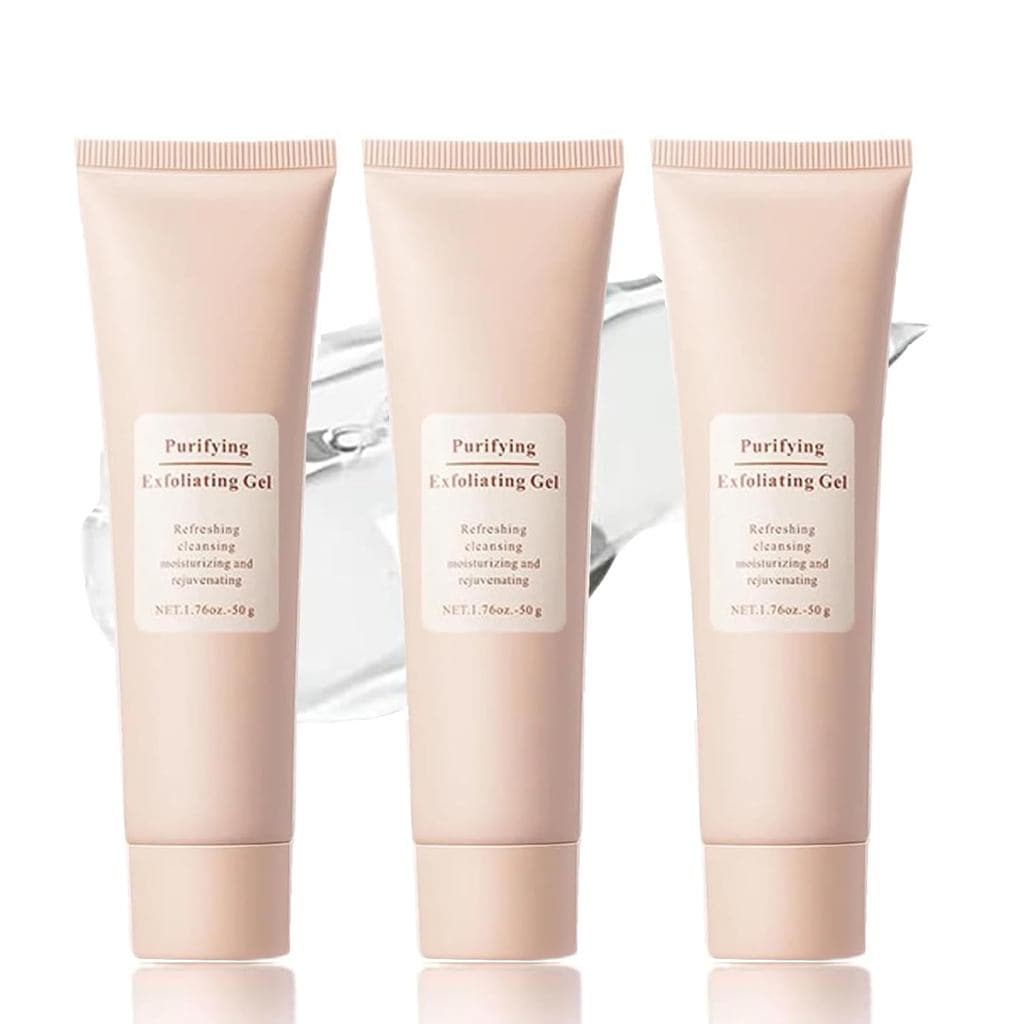 Gel Esfoliante Purificante, Gel Esfoliante para Rosto e Corpo, Esfoliante Facial Hidratante de Limpeza Profunda para Tod