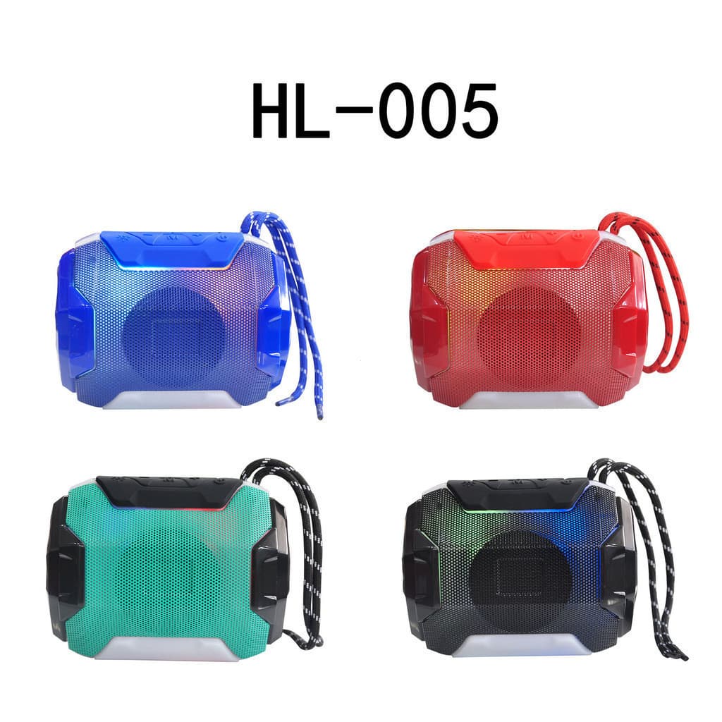 Caixa de som Bluetooth com luzes LED, áudio sem fio, efeitos sonoros de alta qualidade, subwoofer, caixa de som portátil